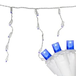 Northlight 5.5-ft Blue LED Wide Angle Icicle Christmas Lights -Northlight Paradise 331054403 AlternateImage1 l