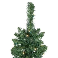 Northlight 6-ft Pre-Lit LED Northern Balsam Fir Pencil Artificial Christmas Tree -Northlight Paradise 331054404 AlternateImage3 l