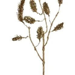 Northlight 52-in Gold Glittered Pine Artificial Christmas Spray