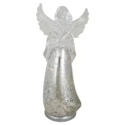 Northlight 13-in Lighted Angel Holding A Star Christmas Tabletop Figurine