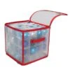 Northlight 12.5-in Transparent Zip Up Christmas Storage Box -Northlight Paradise 331054429 AlternateImage1 l