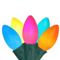 Northlight Opaque Vibrant Multicolour C9 Christmas Light 25-ft Set Of 25