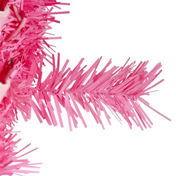 Northlight 9-ft X 12-in Pre-Lit Pink Spruce Artificial Christmas Garland 4 Northlight 9-ft X 12-in Pre-Lit Pink Spruce Artificial Christmas Garland - Image 2