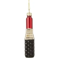 Northlight 4.5-in Red Lipstick Glass Christmas Ornament 9 Northlight 4.5-in Red Lipstick Glass Christmas Ornament -Northlight Paradise 331054437 AlternateImage2 l