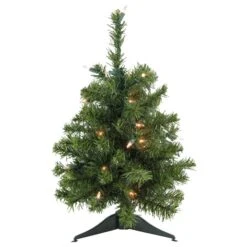 Northlight 1.5-ft Pre-Lit Medium Canadian Pine Artificial Christmas Tree -Northlight Paradise 331054452 MainImage 001 l
