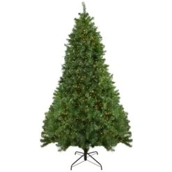 Northlight 7.5-ft Pre-Lit Full Pike River Fir Artificial Christmas Tree -Northlight Paradise 331054476 MainImage 001 l