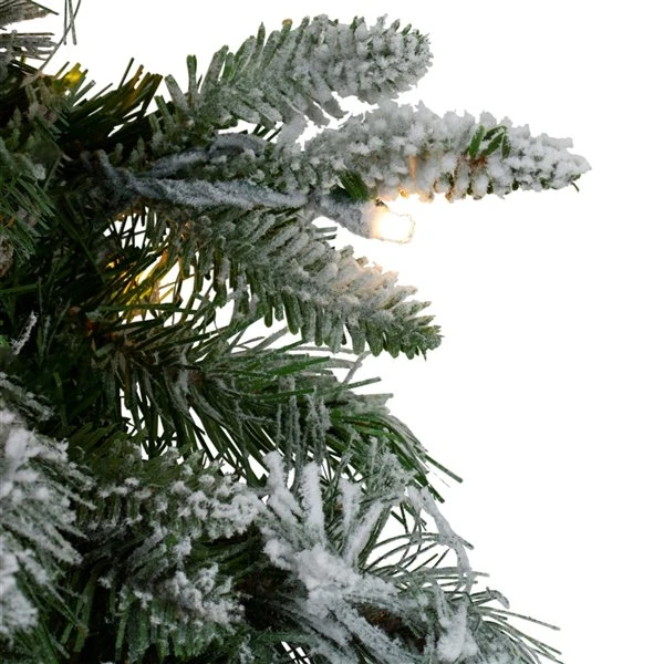 Northlight 9-ft X 14-in Mixed Rosemary Emerald Pine Christmas Garland 5 Northlight 9-ft X 14-in Mixed Rosemary Emerald Pine Christmas Garland - Image 3