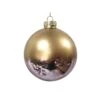 Northlight 3.5-in Brushed Gold And Silver Glass Ball Christmas Ornament 2 Northlight 3.5-in Brushed Gold And Silver Glass Ball Christmas Ornament -Northlight Paradise 331054495 MainImage 001 l