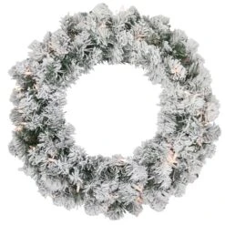 Northlight Pre-lit Madison Pine Artificial Christmas Wreath -Northlight Paradise 331054510 MainImage 001 l