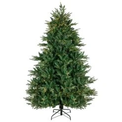 Northlight 9-ft Pre-Lit Juniper Pine Artificial Christmas Tree Warm White LED Lights -Northlight Paradise 331054527 MainImage 001 l