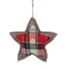 Northlight 4.5-in Plaid Star Shaped Plush Christmas Ornament 2 Northlight 4.5-in Plaid Star Shaped Plush Christmas Ornament -Northlight Paradise 331054532 MainImage 001 l