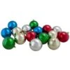 Northlight Multicoloured 2-Finish Christmas Ball Ornaments 2.5-in 60/pk 1 Northlight Multicoloured 2-Finish Christmas Ball Ornaments 2.5-in 60/pk -Northlight Paradise 331054534 AlternateImage1 l