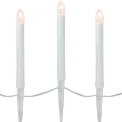 Northlight 10 White Candle Pathway Markers Christmas Lights 7 Northlight 10 White Candle Pathway Markers Christmas Lights -Northlight Paradise 331054538 MainImage 001 l