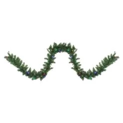 Northlight 9-ft X 10-in Pre-Lit LED Northern Pine Artificial Christmas Garland 7 Northlight 9-ft X 10-in Pre-Lit LED Northern Pine Artificial Christmas Garland -Northlight Paradise 331054553 MainImage 001 l