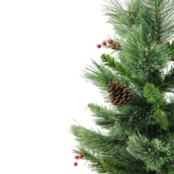 Northlight 24-in Mixed Cashmere Berry Pine Medium Artificial Christmas Tree - Unlit 10 Northlight 24-in Mixed Cashmere Berry Pine Medium Artificial Christmas Tree - Unlit -Northlight Paradise 331054565 AlternateImage2 l