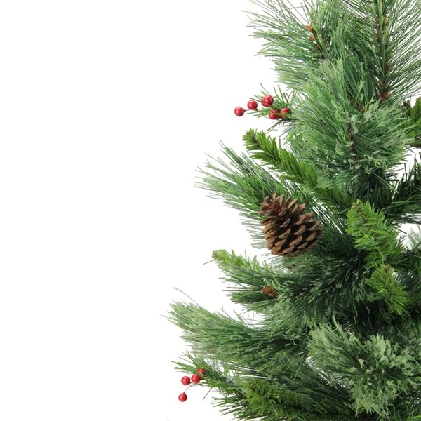 Northlight 24-in Mixed Cashmere Berry Pine Medium Artificial Christmas Tree - Unlit 6 Northlight 24-in Mixed Cashmere Berry Pine Medium Artificial Christmas Tree - Unlit - Image 4