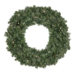 Northlight Pre-Lit Canadian Pine Artificial Christmas Wreath 7 Northlight Pre-Lit Canadian Pine Artificial Christmas Wreath -Northlight Paradise 331054568 MainImage 001 l