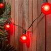 Northlight Set Of 15 Red Satin G50 Globe Christmas Lights - Green Wire 17.5-ft 2 Northlight Set Of 15 Red Satin G50 Globe Christmas Lights - Green Wire 17.5-ft -Northlight Paradise 331054569 AlternateImage1 l