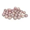 Northlight 32-Piece Blush Pink Shatterproof 4-Finish Christmas Ball Ornaments -Northlight Paradise 331054570 MainImage 001 l