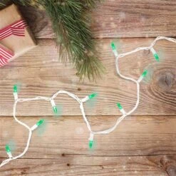 Northlight 50 Green LED Mini Christmas Lights - 16.25-ft White Wire 7 Northlight 50 Green LED Mini Christmas Lights - 16.25-ft White Wire -Northlight Paradise 331054571 AlternateImage1 l