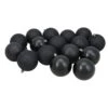Northlight Jet Black Shatterproof 4-Finish Christmas Ball Ornaments 3.25-in 32/pk -Northlight Paradise 331054575 MainImage 001 l