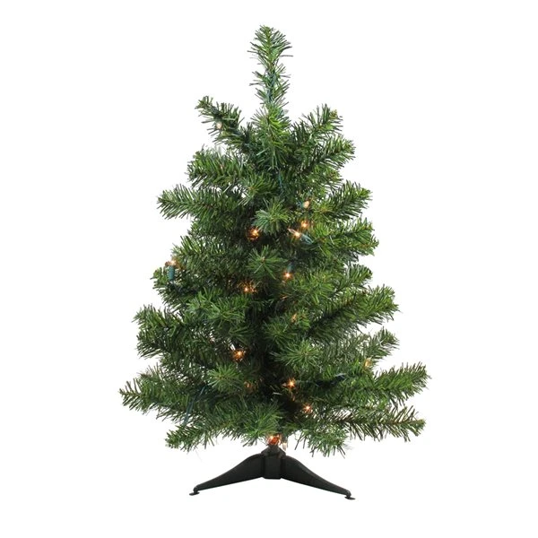 Northlight 2-ft Pre-Lit Medium Canadian Pine Artificial Christmas Tree 5 Northlight 2-ft Pre-Lit Medium Canadian Pine Artificial Christmas Tree - Image 3