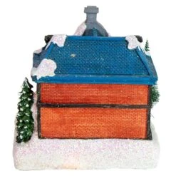 Northlight Notrthlight 7-in Red LED Lighted Post Office Christmas Village Decoration -Northlight Paradise 331054591 AlternateImage3 l