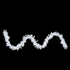 Northlight 9-ft X 10-in White Canadian Pine Artificial Christmas Garland