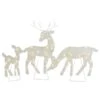 Northlight 29-in LED White Reindeer Family Outdoor Christmas Decorations - Set Of 3 -Northlight Paradise 331054593 AlternateImage3 l
