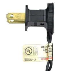 Northlight 50-Count Clear Mini Christmas String Light Set - 10-ft Black Wire