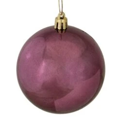 Northlight 32-Piece Mulberry Shatterproof 4-Finish Christmas Ball Ornaments -Northlight Paradise 331054598 AlternateImage3 l