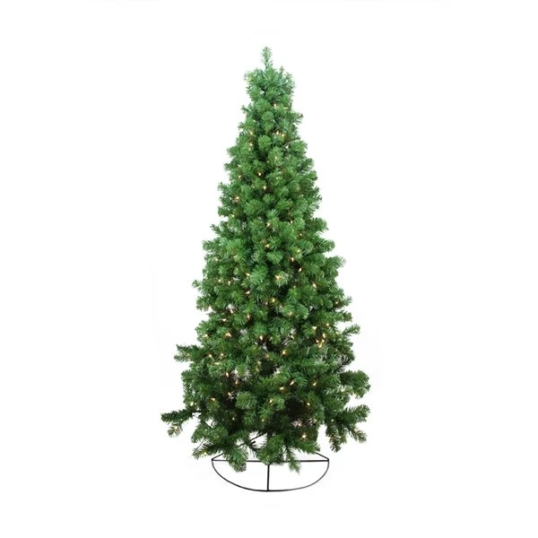 Northlight 6-ft Pre-Lit Pine Artificial Wall Christmas Tree - Clear Lights 5 Northlight 6-ft Pre-Lit Pine Artificial Wall Christmas Tree - Clear Lights - Image 3