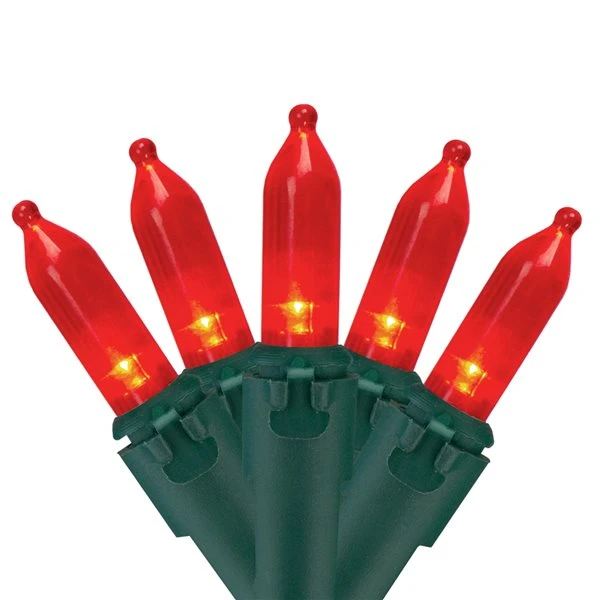 Northlight 100-Count Red LED Mini Christmas Lights 4 Northlight 100-Count Red LED Mini Christmas Lights - Image 2