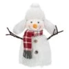 Northlight 10.25-in Plush White And Red Snowman Tabletop Christmas Decoration -Northlight Paradise 331054637 MainImage 001 l