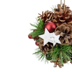 Northlight 6-in Pine Cones Stars And Balls Hanging Christmas Ornament -Northlight Paradise 331054645 AlternateImage3 l