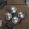 Northlight 4-in Pewter Grey Shatterproof Shiny Christmas Ball Ornaments 12-Piece 1 Northlight 4-in Pewter Grey Shatterproof Shiny Christmas Ball Ornaments 12-Piece -Northlight Paradise 331054646 AlternateImage1 l