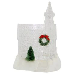 Northlight 9-in LED Lighted Icy Crystal Glitter Snow Globe Christmas House 11 Northlight 9-in LED Lighted Icy Crystal Glitter Snow Globe Christmas House -Northlight Paradise 331054657 MainImage 001 l