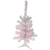 Northlight 3-ft Pre-Lit Woodbury White Pine Slim Artificial Christmas Tree Pink Lights 2 Northlight 3-ft Pre-Lit Woodbury White Pine Slim Artificial Christmas Tree Pink Lights -Northlight Paradise 331054663 MainImage 001 l