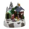 Northlight 10-in Lighted And Animated Christmas Scene With Santa Claus -Northlight Paradise 331054675 MainImage 001 l