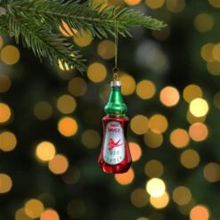 Northlight 4-in Red And Green Glass Bottle Of Hot Sauce Christmas Ornament 10 Northlight 4-in Red And Green Glass Bottle Of Hot Sauce Christmas Ornament -Northlight Paradise 331054685 AlternateImage1 l