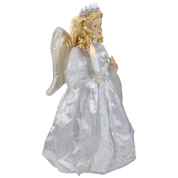Northlight 24-in Lighted Standing Animated Angel Musical Christmas Figure 5 Northlight 24-in Lighted Standing Animated Angel Musical Christmas Figure - Image 3