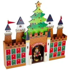 Northlight 20.5-in Nutcracker Castle Christmas Advent Calendar -Northlight Paradise 331054712 AlternateImage1 l