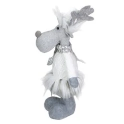 Northlight 12.5-in Grey And White Standing Moose Tabletop Christmas Decoration 10 Northlight 12.5-in Grey And White Standing Moose Tabletop Christmas Decoration -Northlight Paradise 331054713 AlternateImage2 l