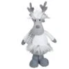 Northlight 12.5-in Grey And White Standing Moose Tabletop Christmas Decoration -Northlight Paradise 331054713 MainImage 001 l