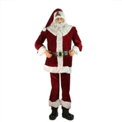 Northlight Huge 6 Foot Life-Size Plush Christmas Santa Claus Figure -Northlight Paradise 331054722 MainImage 001 l