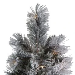 Northlight 7.5-ft Pre-Lit Black Spruce Artificial Christmas Tree - Clear LED Lights -Northlight Paradise 331054733 AlternateImage3 l