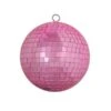 Northlight Bubblegum Pink Mirrored Glass Disco Ball Christmas Ornament 8-in -Northlight Paradise 331054737 MainImage 001 l