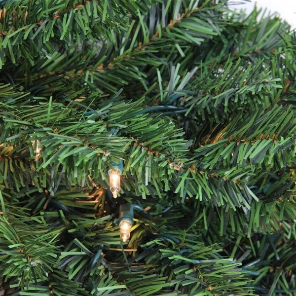 Northlight 52-in Canadian Pine Christmas Teardrop Swag Clear Light 5 Northlight 52-in Canadian Pine Christmas Teardrop Swag Clear Light - Image 3