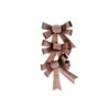 IH Casa Decor Shiny Bronze Triple Christmas Bow - Set Of 6 -Northlight Paradise 331054855 MainImage 001 l