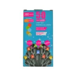 IH Casa Decor 50-Light 12.54-ft Multicolour LED Indoor/Outdoor Christmas String Lights